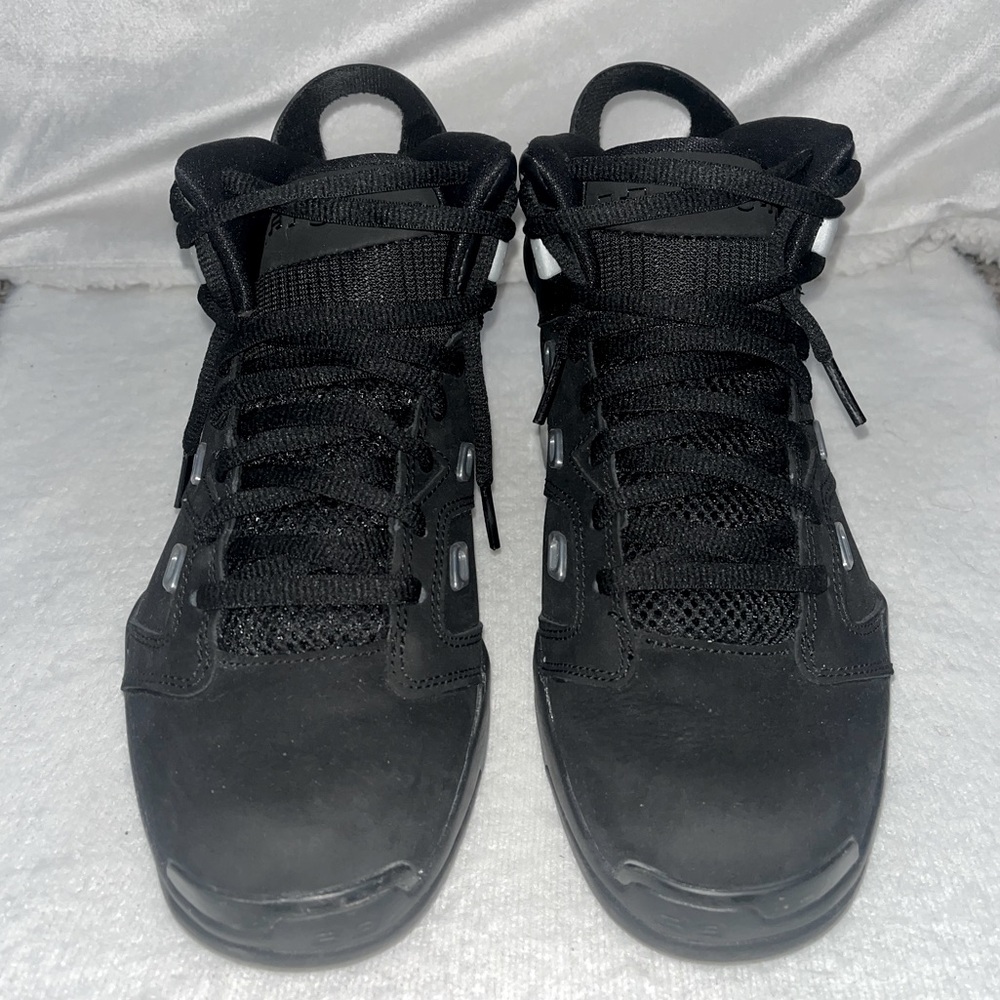 Jordan 6-17-23. "Black/Metallic Silver" (Big Kids)